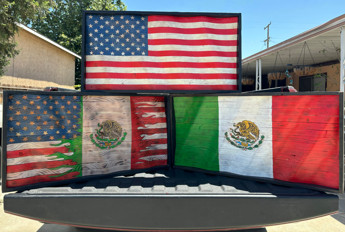 2x4 Wavy Flags