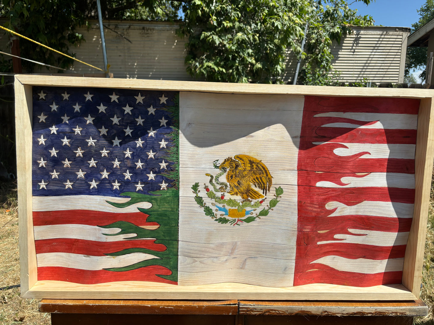 2x4 Wavy Flags