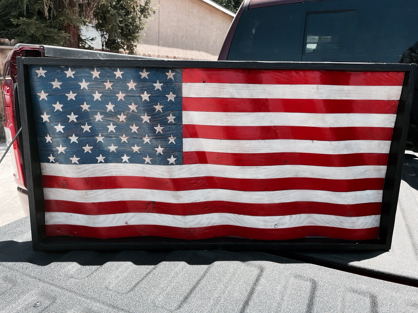 2x4 Wavy Flags